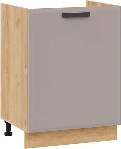 

Шкаф напольный Трия Тиана 1Н6М с одной дверью (дуб крафт золотой/мокко супермат)