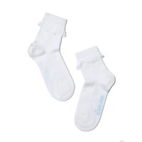 Носки Conte-kids Tip-Top с кружевной лентой 7С-27СП (р. 14, белый 081)