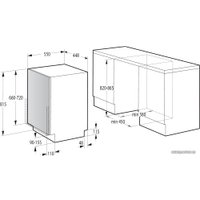 Встраиваемая посудомоечная машина Gorenje GV572D10 в Гомеле