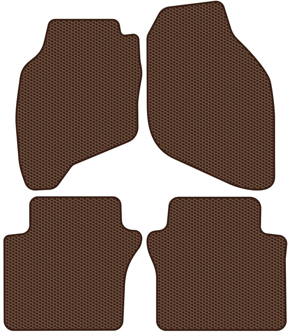 

Комплект ковриков для авто Alicosta Honda Jazz I (хэтчбек 5 дв / GD5, GD1) 2005 - 2009 (коричневый, сота)