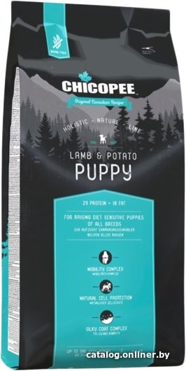 Сухой корм для собак Chicopee HNL Puppy Lamb & Potato (ягненок с картофелем) 12 кг