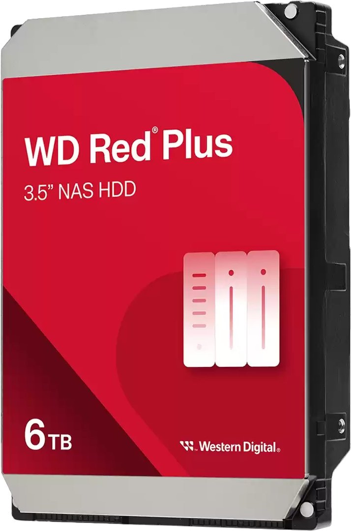 

Жесткий диск WD Red Plus 6TB WD60EFPX