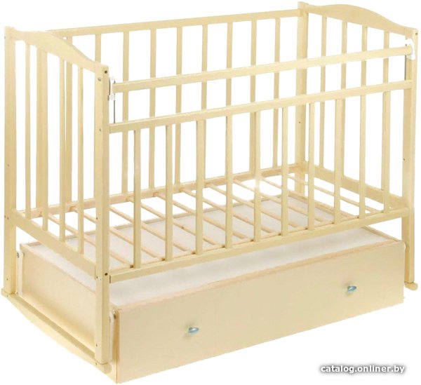Классическая детская кроватка VDK Magico Mini Кр1-04м (слоновая кость)