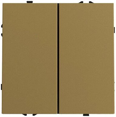 Выключатель проходной Forkel F70 19702 (золото)