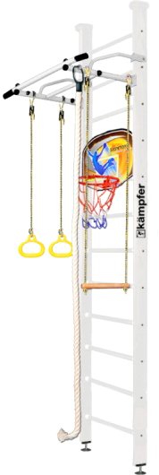 

Детский спортивный комплекс Kampfer Helena Wall Basketball Shield №6 (3 м, жемчужный/белый антик)
