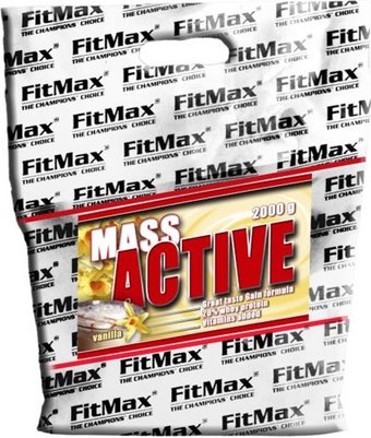 Гейнер Fitmax Mass Active (2 кг, ваниль)