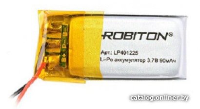 Аккумулятор Robiton LP401225 90mAh 1 шт