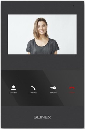 

Монитор Slinex SQ-04M (черный)