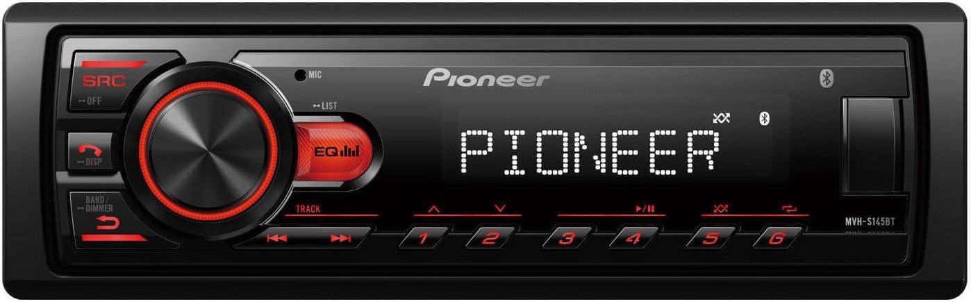 USB-магнитола Pioneer MVH-S145BT