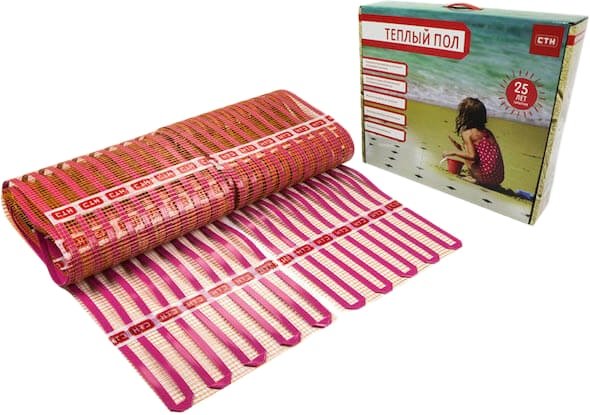

Нагревательный мат СТН City Heat 5.5х1 м 825 Вт