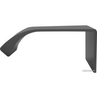  AKS накладная алюм. MONBLAN 740/800 черный матовый,