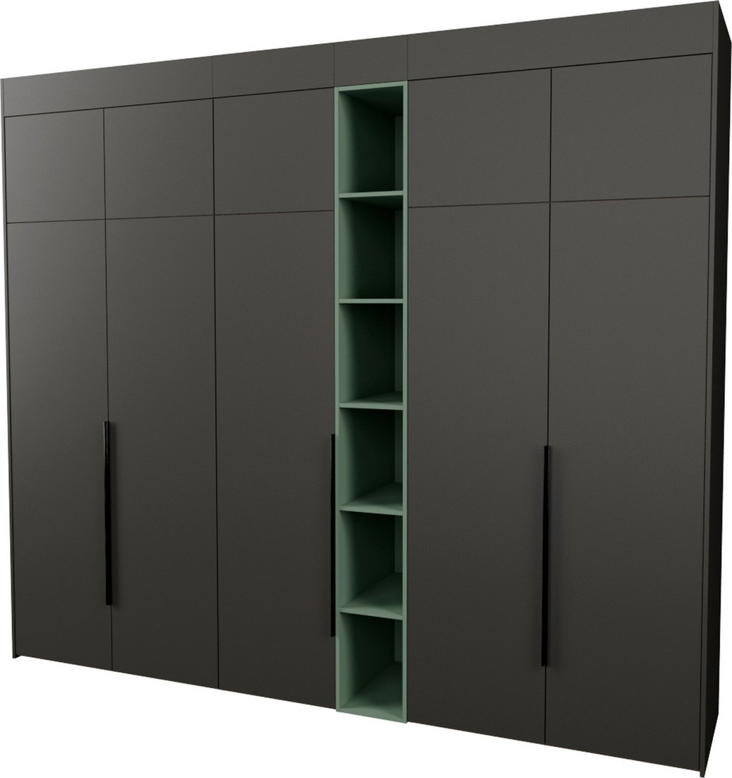 

Шкаф распашной Рэйгрупп Рэй S262-В13-3-WKZ В13-3 (дуб веллингтон/кобальт/зеленый самшит)