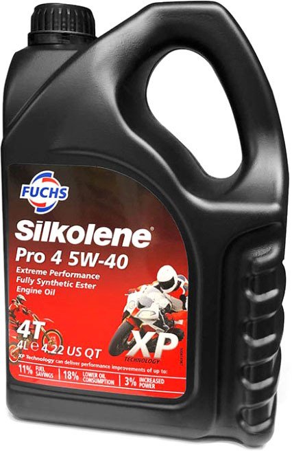 

Моторное масло Fuchs Мото Silkolene Pro 4 5W-40 XP 4л