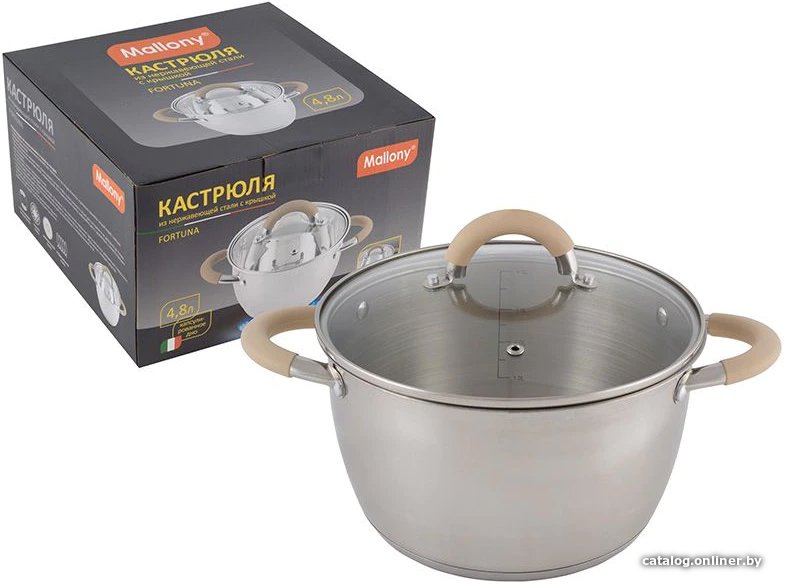 Кастрюля Mallony Fortuna 007220