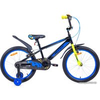 Детский велосипед AIST Pluto 16 (черный, 2016)