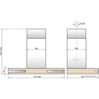 Кухонная вытяжка Elikor Патио 60Н-650-К3Д (нержавеющая сталь/дуб коричневый)