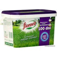 Удобрение Florovit Длительного действия для газона 100 дней (4 кг, ведро)