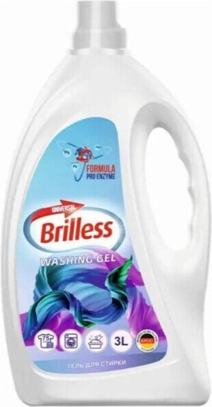 

Гель для стирки Brilless Universal Pro Enzym 3 л