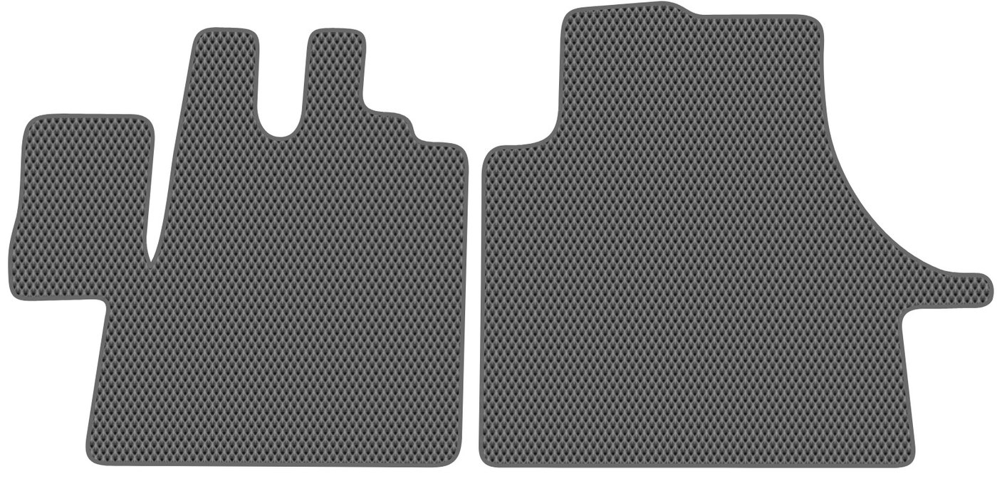 

Комплект ковриков для авто Alicosta Fiat Ducato II (автобус / 244) 2002 - 2012 (серый, ромб)