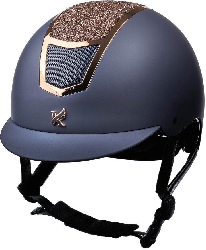 

Cпортивный шлем Shires Karben Valentina 6514 (р. 53-55, navy rose gold)