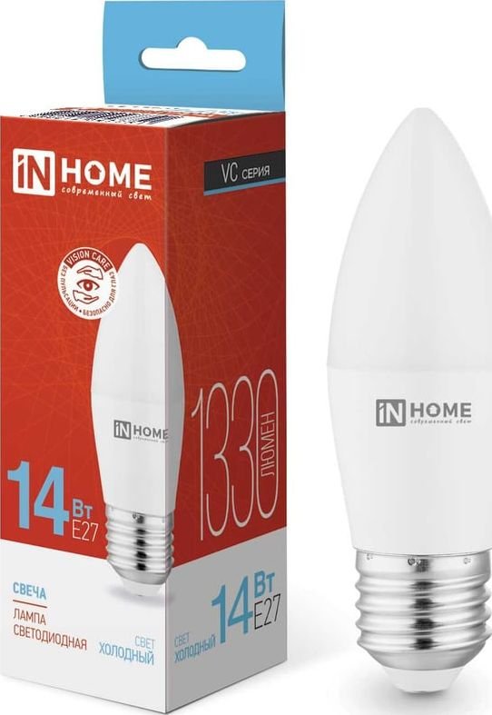 Светодиодная лампочка In Home 4690612047751