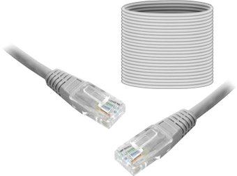 Кабель Lexton LX8350 RJ45 - RJ45 (50 м, серый)
