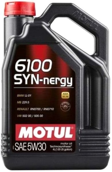 

Моторное масло Motul 6100 Syn-nergy 5W-30 4л