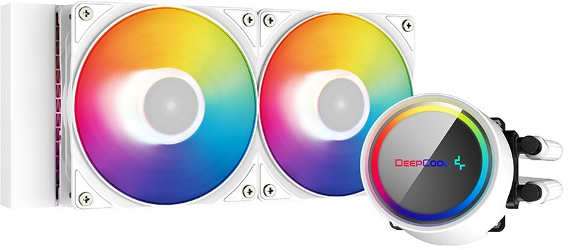

Жидкостное охлаждение для процессора DeepCool Gammaxx L240 A-RGB WH DP-H12CF-GL240-ARGB-WH