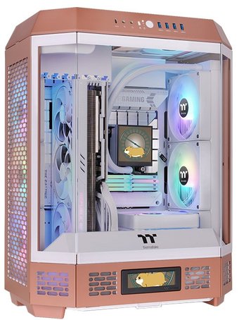 Корпус Thermaltake The Tower 600 Mocha Mousse CA-1Z1-00MUWN-00