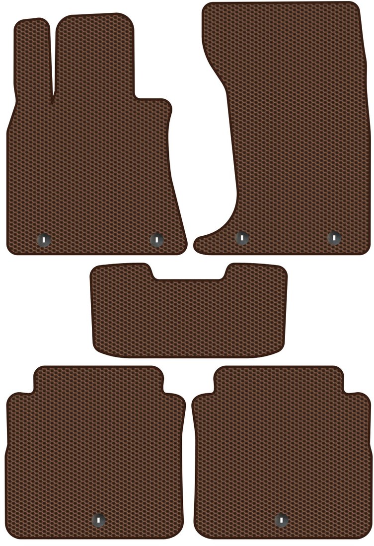 

Комплект ковриков для авто Alicosta Kia k900 II (седан / RJ) 2018 - Н.В. (коричневый, сота)