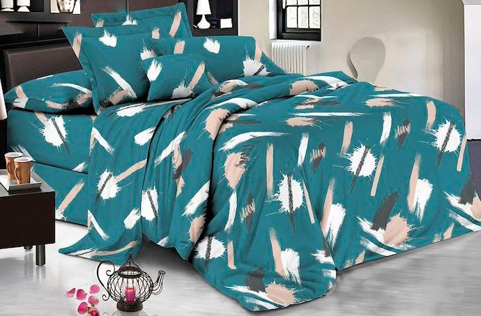 

Постельное белье Бояртекс № 3128 S/P 2сп с европростыней (креп-жатка)