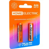 Аккумулятор Home Electric ААА HR03 750 mAh BP2 4620167520768