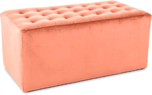 

Пуфик Signal Lori 2 Velvet Bluvel 52 античный (розовый)