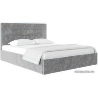 Кровать НК-Мебель Соната 90x200 72307362 (велюр светло-серый)