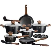 Набор кастрюль Berlinger Haus Ebony Rosewood Collection BH-1537