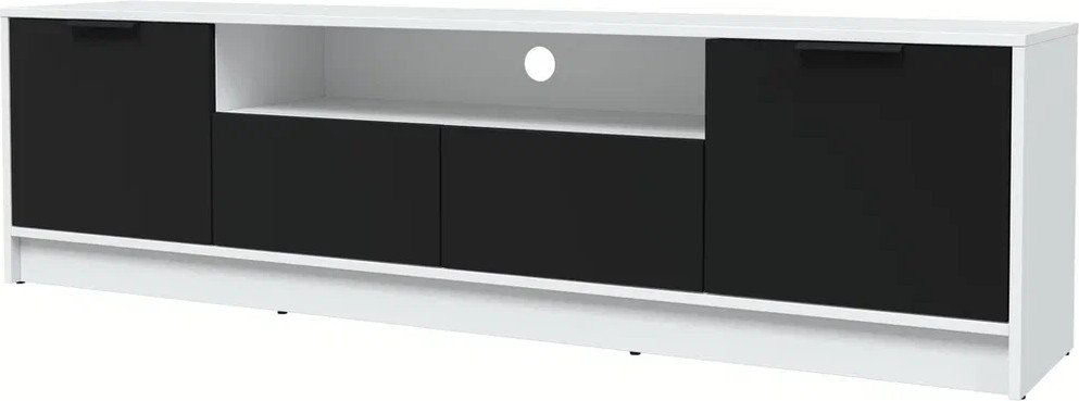 

Тумба Интерлиния ТВ Концепт КТ-ТВ4-50 (черный/белый платинум)