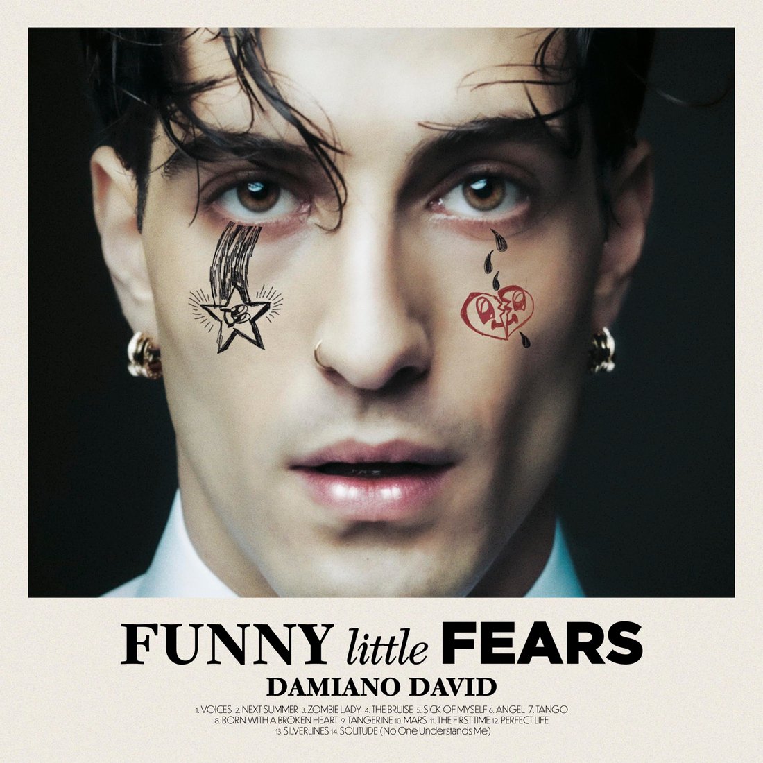 

Виниловая пластинка Damiano David - Funny Little Fears (кремовый винил)
