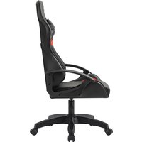 Игровое (геймерское) кресло Defender Sharm (черный/красный)