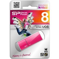 USB Flash Silicon-Power Ultima U05 8GB Pink (SP008GBUF2U05V1H)