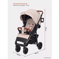 Коляска прогулочная «книга» Rant Vega 2023 RA057 (beige)
