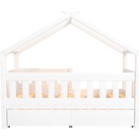 Кровать-тахта ФанДОК 80x160 Ф-141.22 (белый/с ложе)