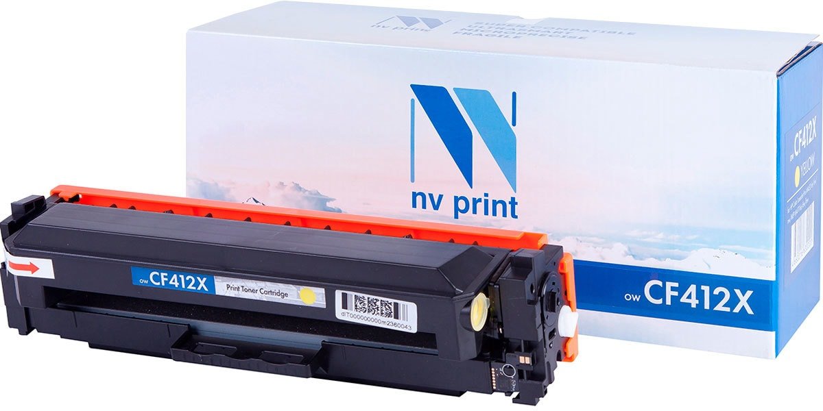 

Картридж NV Print NV-CF412XY (аналог HP CF412X)