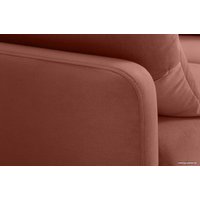 Угловой диван Divan Льери Мини Velvet Terra 240325 (оранжевый)