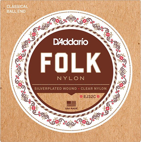 

Струны для гитары D'Addario EJ32C Folk Nylon
