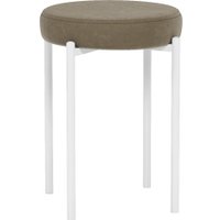 Табурет Mio Tesoro Гамма круг (латте/белый)