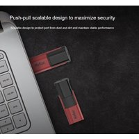 USB Flash Netac U182 256GB (красный/черный)