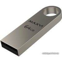 USB Flash Maxvi MK 64GB (серебристый)