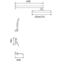 Душевая система  Shevanik S4135C