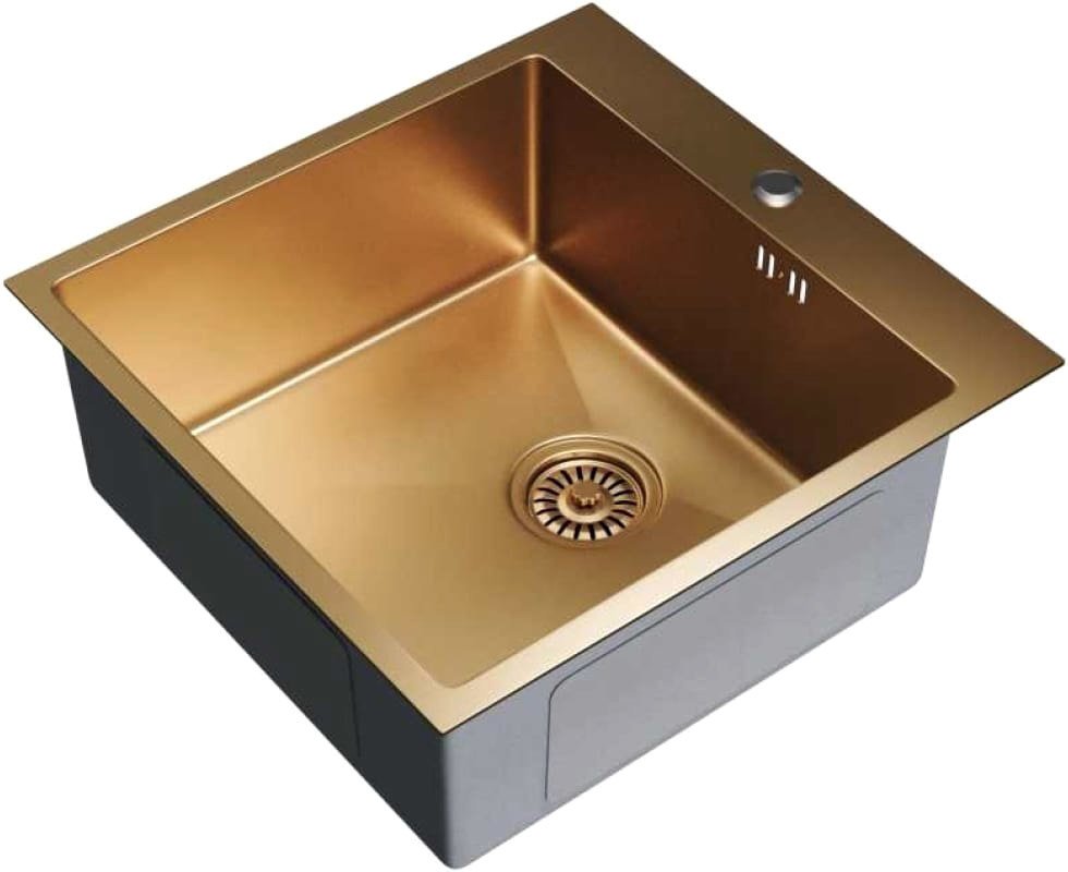 

Кухонная мойка Mixline Pro 550549 (бронза, с сифоном)