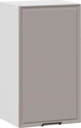 

Шкаф навесной Трия Белладжио 1ВВ4 с одной дверью (белый/софт капучино)